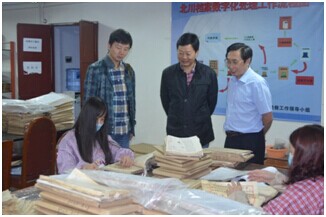湖北省檔案學(xué)校李先武副校長一行到我校考察調(diào)研